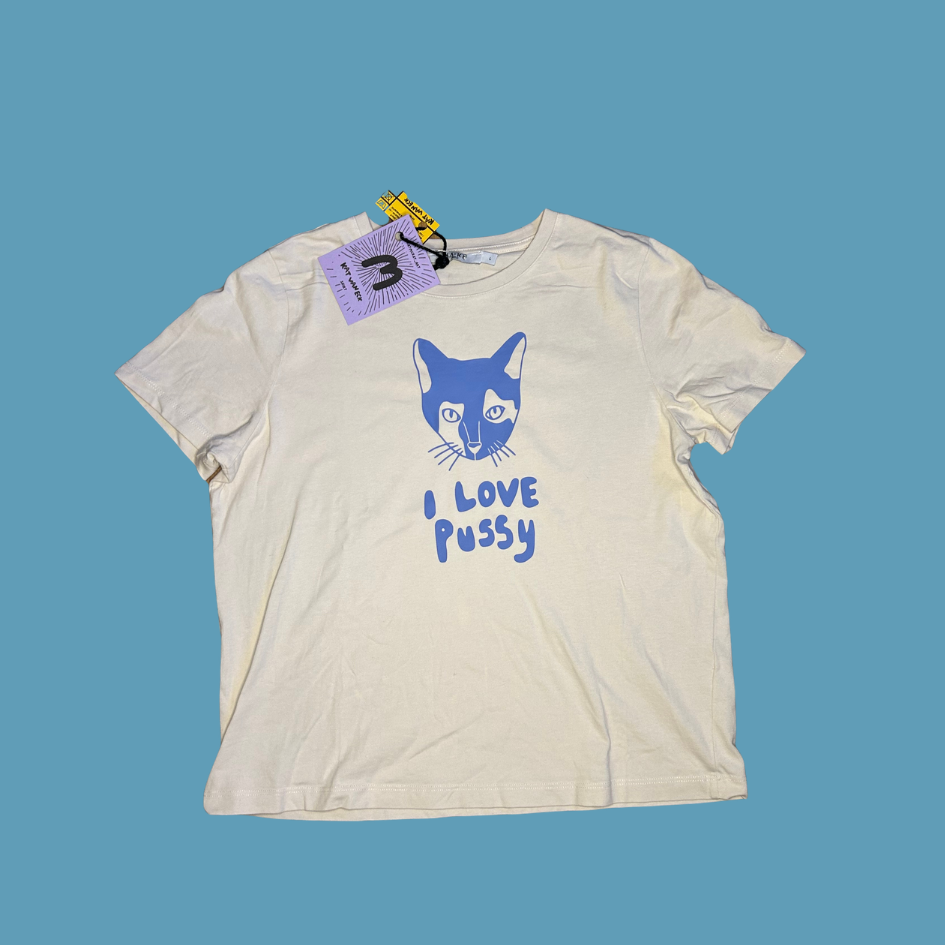 I love pussy  - Shirt Size M