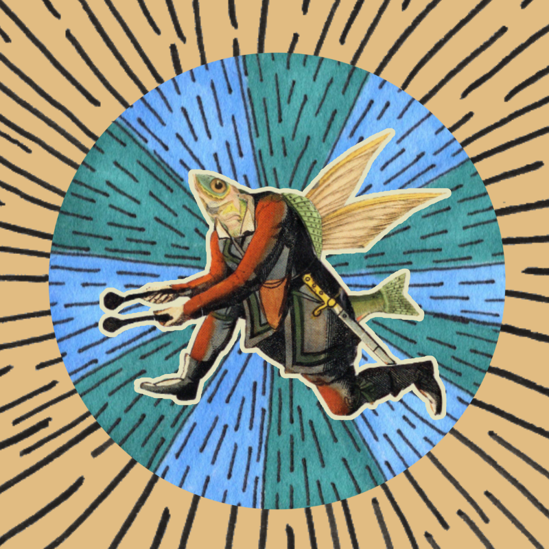 Godless - Button - Fish