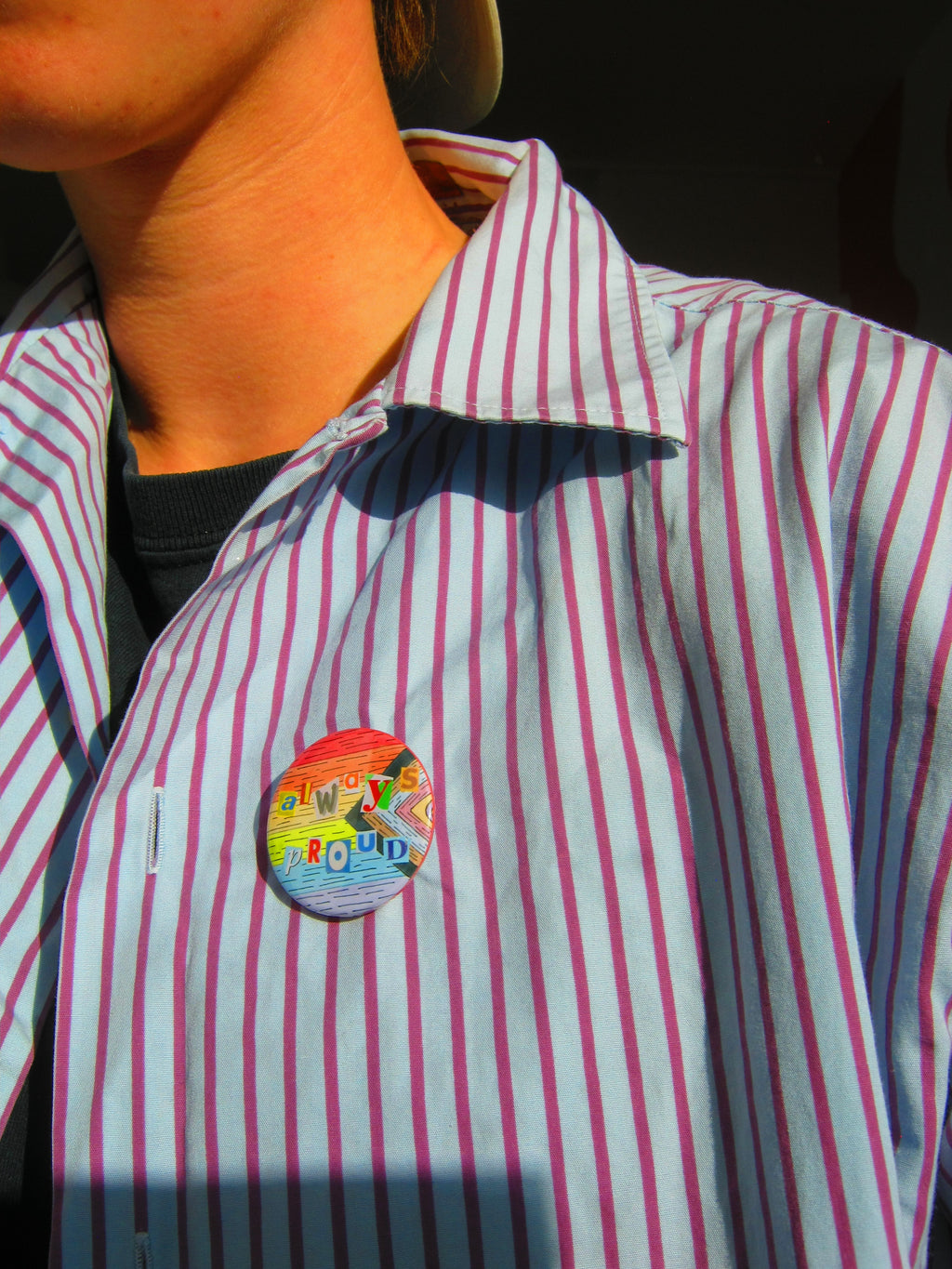 Always Proud - Button - Queer