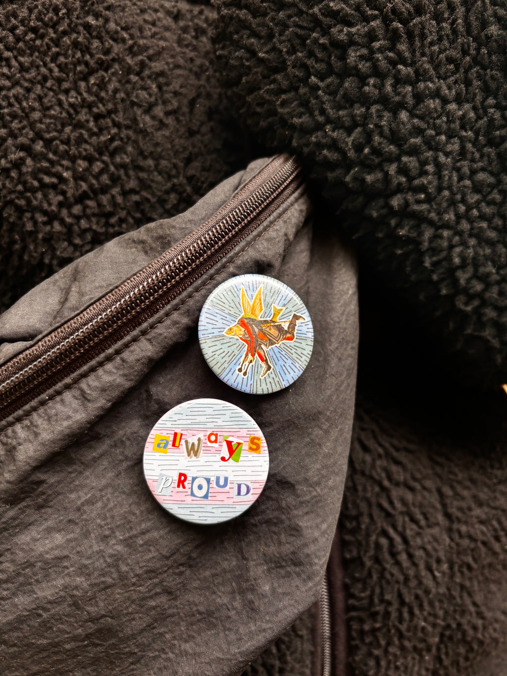 Always Proud - Button - Trans