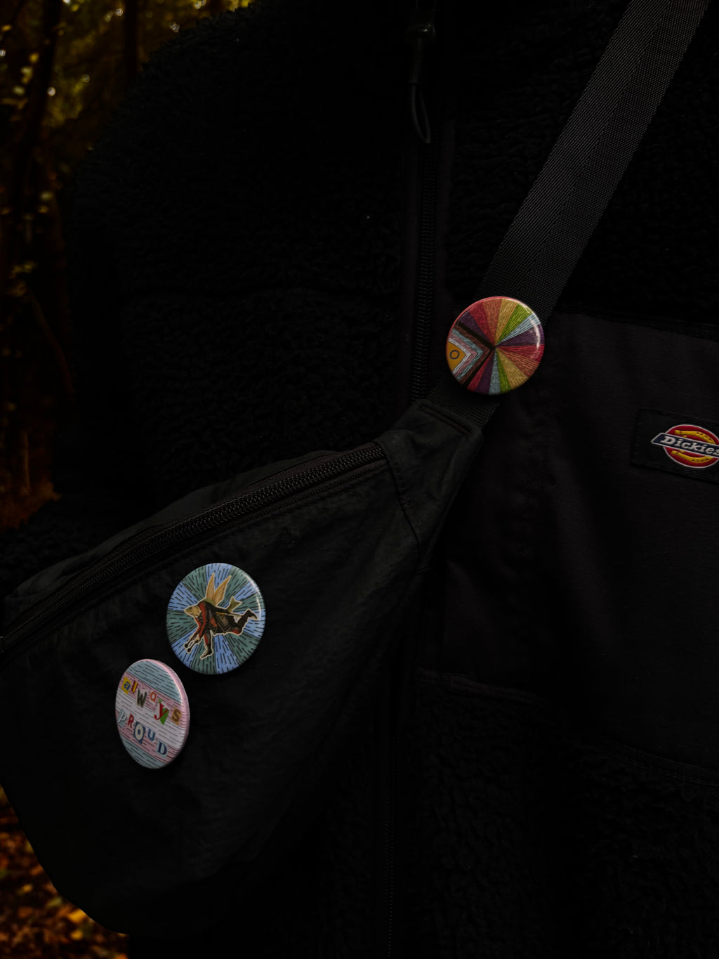 Godless - Button - Fish