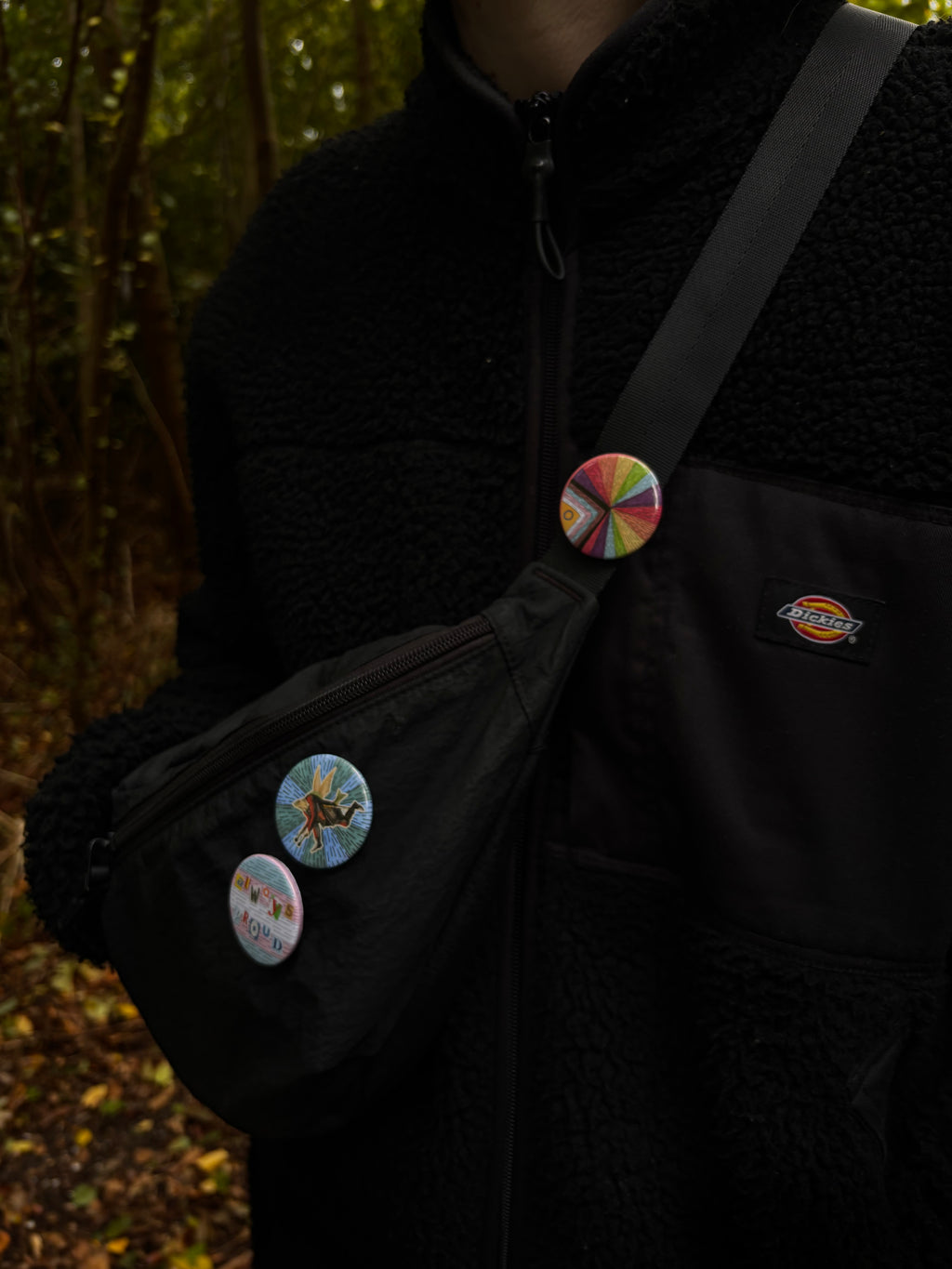 Godless - Button - Fish